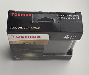 Toshiba Canvio Premium 4TB, USB 3.0 , Black (5 foto / 5)