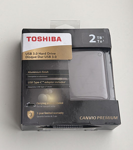Toshiba Canvio Premium 2TB USB 3.0 , Black (1 foto / 5)
