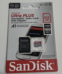Sandisk Ultra PLUS microSDXC 256 / 512GB 160MB/s (5 foto / 6)
