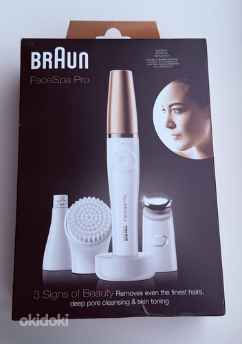 Braun Face Spa Pro 911 , White Bronze