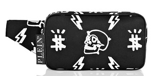 Philipp Plein Nylon Fenny Pack Iconic Plein Black / White (1 foto / 6)