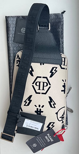 Philipp Plein Cross Body Monogram Beige / Black (6 foto / 6)