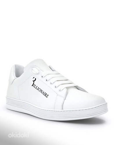 Billionaire Lo-Top Sneakers White