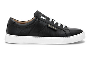 Billionaire Leather Lo-Top Sneakers , Black (2 foto / 5)