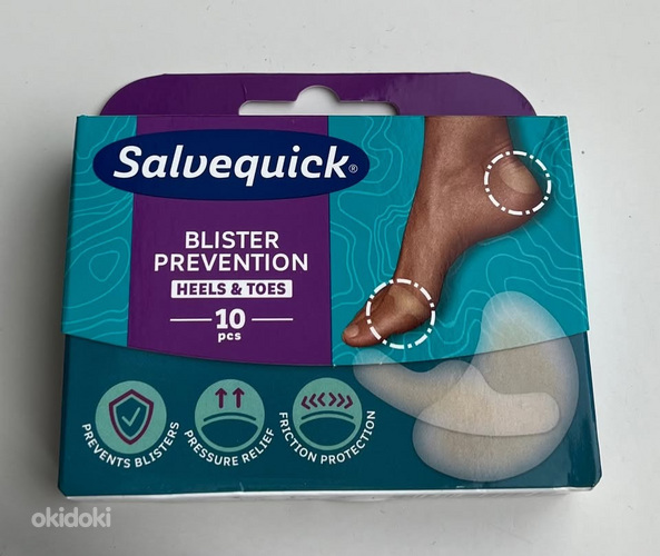 Salvequick Blister Prevention 10tk