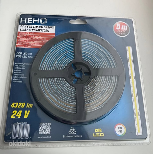 Led strip Cob 5m 24V / 12 V