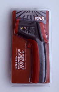 MAX Infrared Thermometer -50 to 380 C & Lcd Display (1 foto / 2)