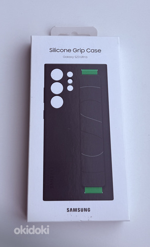 Samsung Galaxy S23 Ultra Silicone Grip Case , Black