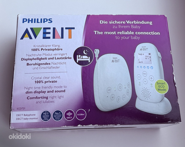 Philips Avent Dect Baby Monitor , SCD721/26