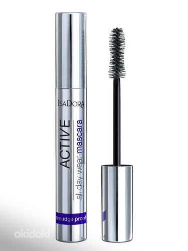 IsaDora Active All Day Wear Mascara 20 , Deep Black