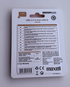 Maxell Venture Flash Drive USB 2.0 64GB (2 foto / 2)