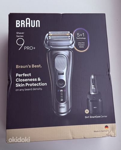Braun Shaver Series 9 PRO+ 9655cc , Gray