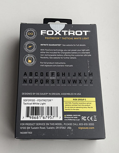 Sig Sauer FOXTROT2R 700 Lumens Tactical White Light (2 фото из 5)