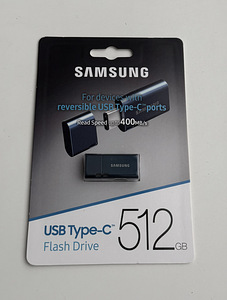 Samsung 512 GB Type-C USB Flash Drive , Blue (1 foto / 2)