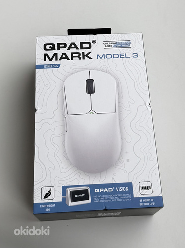 Qpad Mark Model 3 Wireless , White