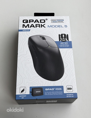 Qpad Mark Model 5 Wireless , Black