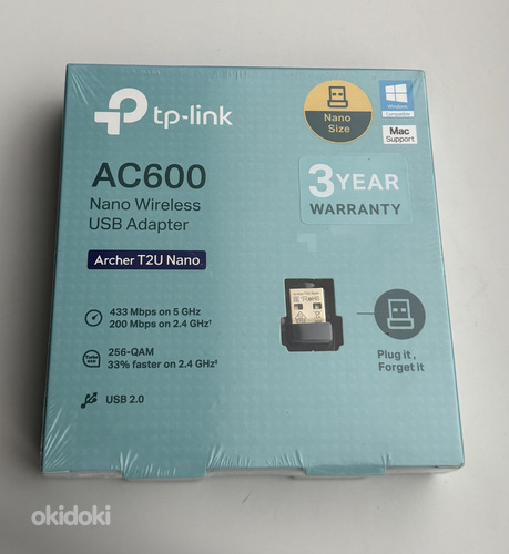 TP-Link AC600 T2U Nano USB Wi-Fi adapter