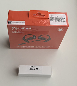 OpenRock Link 20 Open-Ear Headset with Magnetic Mic , Black (9 foto / 10)