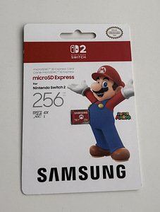 Nintendo Nintendo Switch 2 mircoSDXC 256GB , Mario design (1 foto / 2)
