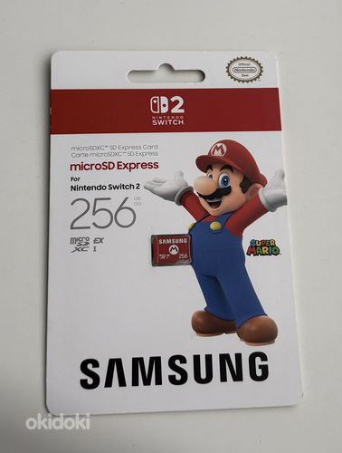Nintendo Nintendo Switch 2 mircoSDXC 256GB , Mario design