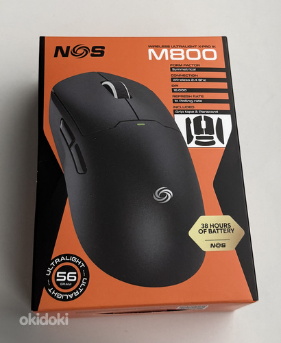 NOS M800 Ultralight X-PRO Black / White