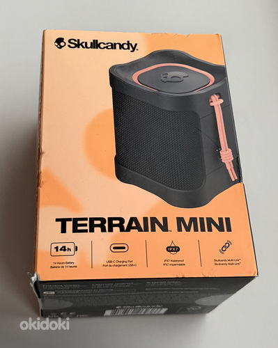 Skullcandy Terrain Mini Wireless Speaker , Black