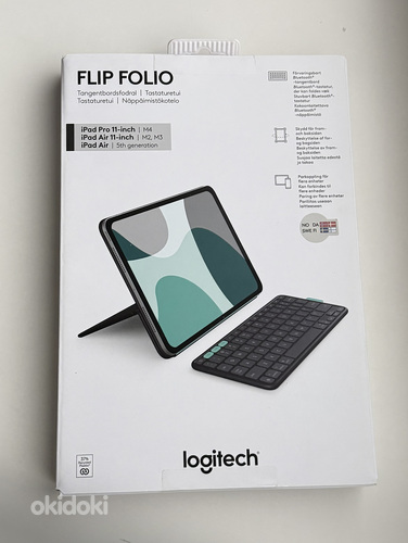 Logitech Flip Folio iPad Pro 11 , Air , Graphite