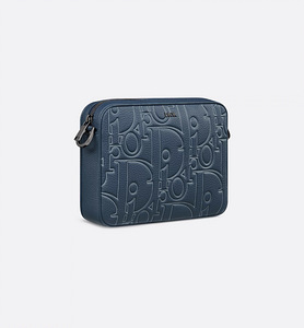 Dior Saddle Triple Pouch , Navy Blue (3 foto / 6)