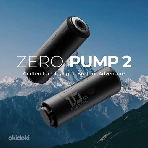 ZERO PUMP 2 : Ultralight Pump for Sleeping Pads