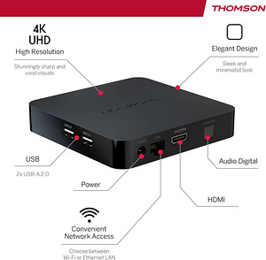 Thomson Streaming Box 240M 4K UHD (6 фото из 8)