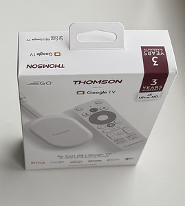 Thomson Google TV Go Cast 152 4K , White (5 foto / 8)