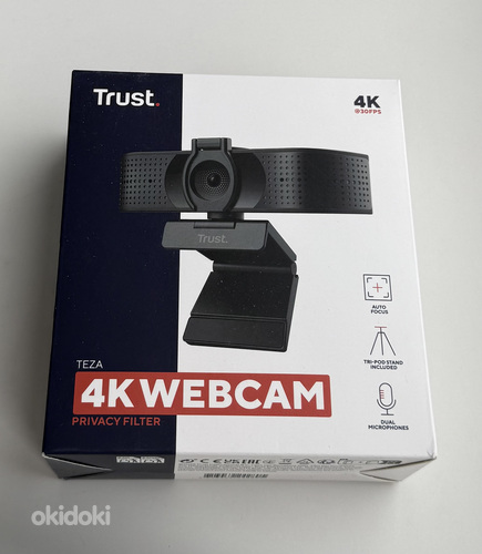 Trust Teza 4K Ultra HD Webcam