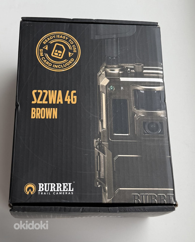 Burrel S22 WA Trail Cameras 4G , Brown