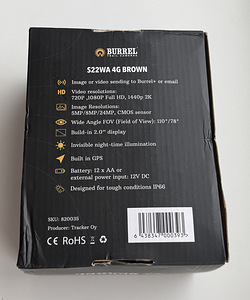 Burrel S22 WA Trail Cameras 4G , Brown (2 foto / 3)
