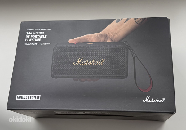 Marshall Middleton II Black and Brass