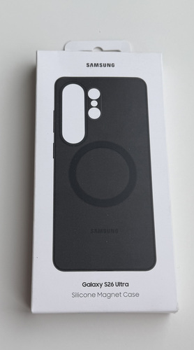Samsung Galaxy S26 Ultra Silicone Magnet Case , Black