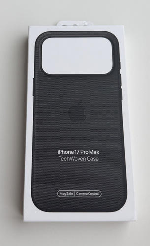 Apple iPhone 17 Pro Max TechWoven Case with MagSafe , Black