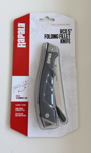 Rapala RCD Mag Spring Pliers / Folding Fillet Knife