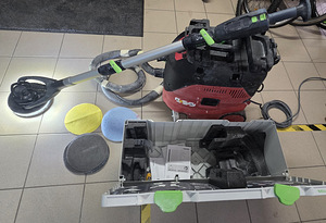FESTOOL PLANEX LHS 2 225 EQ-Plus + FLEX VCE 33 L AC (1 foto / 3)