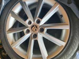Продам оригинал диски Skoda 17' 300€ - 4шт + резина 205/50R (6 foto / 7)