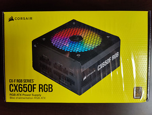 Psu 650w corsair cx650f rgb atx (1 foto / 1)
