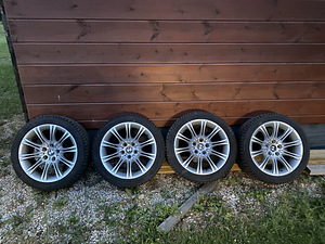BMW orig 18” style135 veljed 8mm lamellrehvidega (1 foto / 5)