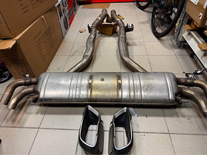 2019+ BMW X5/X6 M50i/M60i Exhaust System | G05/G06 (1 foto / 6)