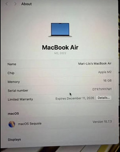 MacBook Air M2 (3 фото из 4)