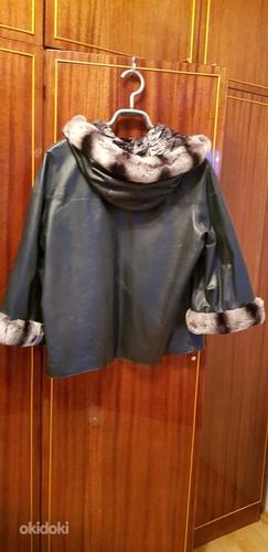 Кожаная куртка двусторонняя рфзмер L-XL (фото #3)