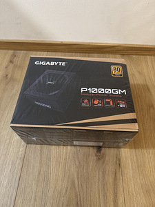 Gigabyte 1000W 80+ Gold toiteplokk – uus, avamata (1 foto / 7)