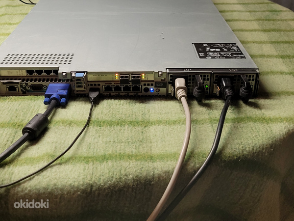 Сервер 3 стойки 1U Dell Poweredge R610 96 ГБ 2x Xeon E5645 (фото #3)