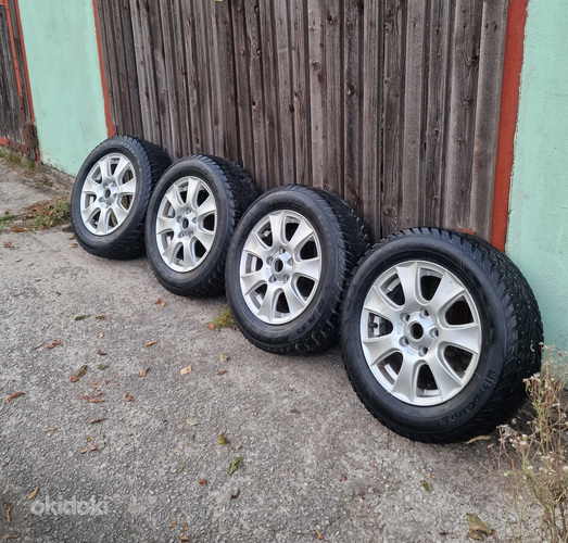 Mazda originaalveljed Goodyear M+S talverehvidega 195/65r15