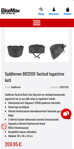 Mootorratta tagumine kott (4 foto / 4)