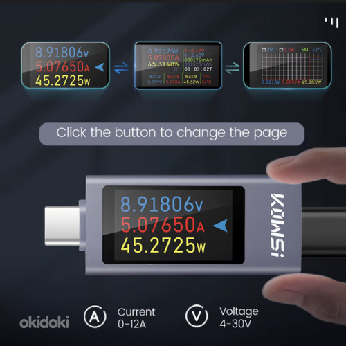 KWS-2303C Type-c Usb tester